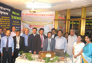 Guests from Europe visiting Campus Social Development Center. (2008)